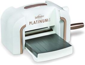 img 3 attached to 🔪 White Spellbinders Platinum 6 Inch Platform Cutting Machine with Die