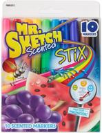 🖌️ улучшенный seo: набор акварельных маркеров с ароматом "mr. sketch scented stix логотип