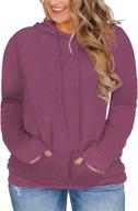 👚 stylish and comfortable: vislily women's plus-size hoodies sweatshirts with pockets логотип