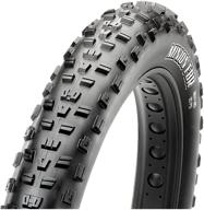 🚴 maxxis minion fbr folding dual compound exo/tr tyre - black, 26 x 4.00-inch: the ultimate fat bike tire for unmatched performance logo