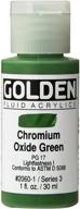 golden fluid acrylic paint ounce chromium logo