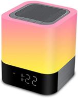 bluetooth speaker dimmable multi color changing home audio logo
