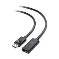 🔌 10 ft / 3m active displayport extension cable gender changer for oculus rift s, htc vive pro, gaming monitors and more – supports displayport 1.4 with 8k 60hz and hdr logo