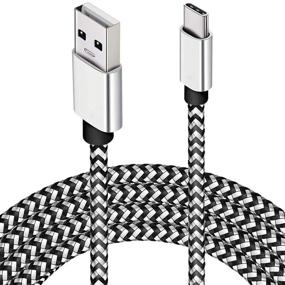 img 4 attached to 🔌 DEEGO 15FT Кабель зарядного устройства USB Type C: Длинный USB C кабель для Google Pixel 4 XL, Samsung S10 S9 Plus S8, Galaxy Note 10, LG V30 - Плетеный нейлоновый кабель для зарядки Type C для Nintendo Switch MacBook