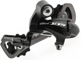 img 4 attached to 🚲 Medium Cage Black Shimano RD 5701 105 Rear Derailleur with 30T Max Capacity