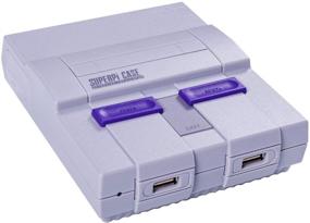 img 2 attached to Улучшенный чехол Retroflag SUPERPI CASE UCase NESPI CASE SNES с отзывчивой кнопкой включения и кнопкой сброса, включая радиатор и вентилятор для Raspberry Pi 3 B+ & Raspberry Pi 3/2 Model B/B+