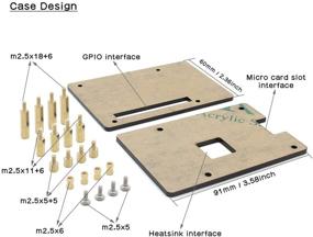 img 1 attached to Geekworm Raspberry Pi 4 Case: Complete DIY Kit for Pi 4B & Universal HAT Expansion Board