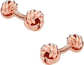 img 4 attached to Набор манжетных кнопок Cuff Daddy Rose Gold в коробке для подарка