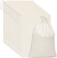 👜 versatile cotton muslin drawstring bag for all-purpose use logo