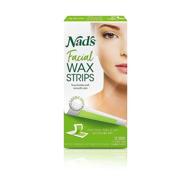 💆 nad's facial wax strips - 24ct size hair removal strips logo