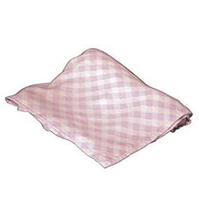 img 3 attached to 👶 Top-rated Pink Gingham Applesauce Rayon Swaddle Blanket: Soft, Stylish and Functional