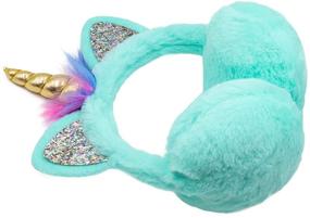 img 2 attached to Unicorn Earmuffs Warmers Winter Outdoor