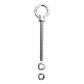img 3 attached to 🔩 Premium-Quality QWORK Threaded Eyebolts in Durable Stainless Steel