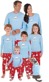 img 4 attached to 🎄 Comfortable and Cozy PajamaGram Christmas Pajamas for the Whole Family