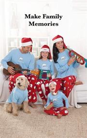 img 3 attached to 🎄 Comfortable and Cozy PajamaGram Christmas Pajamas for the Whole Family