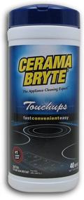img 1 attached to 🧽 Cerama Bryte 23635 0 Touchup Wipes for Smooth Top Ranges-40 ct: Easy Cleaning Solution for a Spotless, White Appliance Surface