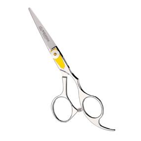 img 4 attached to Barber Hair Cutting Scissors - Japanese Stainless Steel Salon Scissors - Equinox Professional Razor Edge Series - 6.5” Overall Length - Fine Adjustment Tension Screw - Premium Hair Cutting Shears