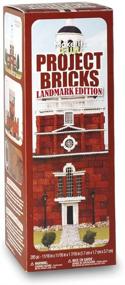 img 4 attached to 🧱 FloraCraft Foam 285 Piece Project Bricks Landmark Edition - Red, 0.6" x 0.6" x 1.4": Perfect for DIY Crafts