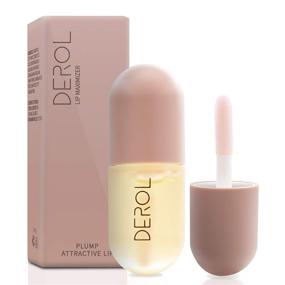 img 4 attached to Plump Up Your Pout with Natural Lip Plumper: Hydrating Lip Serum, Enhancer & Balm for Fuller, Moisturized Beauty Lips – 5.5ml