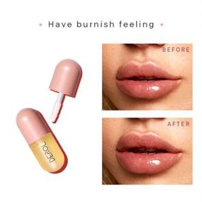 img 2 attached to Plump Up Your Pout with Natural Lip Plumper: Hydrating Lip Serum, Enhancer & Balm for Fuller, Moisturized Beauty Lips – 5.5ml