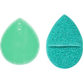 img 1 attached to Cala Mint Facial Exfoliator Duo