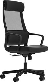 img 4 attached to 🪑 Piorlado Ergonomics Office Chair: Adjustable Headrest, Backrest, and Armrests - Mesh Chair for Optimal Comfort