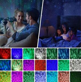 img 3 attached to 🌌 Enhance Your Space with the Star Projector, BS ONE Galaxy Projector, Ocean Wave Night Light Starry Light Projector with Bluetooth Speaker and Remote Control