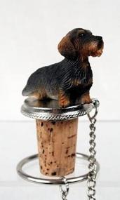 img 2 attached to Wirehaired Dachshund Bottle Stopper DTB124