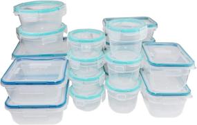 img 3 attached to 📦 Snapware BPA-Free Plastic Storage Container Set - 38 Pieces