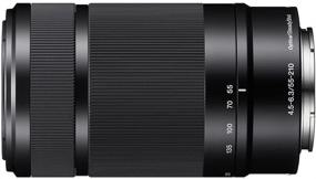 img 1 attached to 📷 Sony E-Mount Cameras Black Lens: Sony E 55-210mm F4.5-6.3 Lens