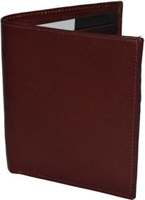 img 2 attached to 💼 Stylish Leatherboss Bifold Hipster Wallet: Ideal Credit Men's Accessory