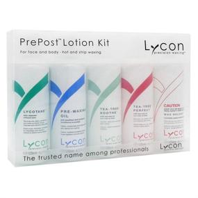 img 1 attached to 🧴 Lycon Pre and Post Waxing Lotion Kit - Complete Pre Waxing Treatment Set with 5 x 125ml Bottles
