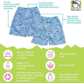 img 3 attached to 🐢 Tropical Little Turtle Boys' Clothing from Flap Happy