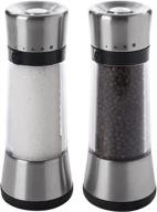 🧂 enhanced culinary experience with the oxo good grips sleek adjustable salt and pepper mill set logo