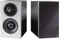 🔊 definitive technology d7 high performance demand series bookshelf speakers: uniquely designed with enhanced tweeter, magnetic grille, in premium piano black (pair) logo