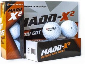 img 2 attached to 🏌️ Take Your Game Further with MADD-X2 Distance Premium Golf Balls - Unlock Unparalleled Speed and Distance on the Tee!