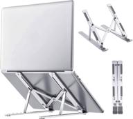 adjustable portable foldable aluminum compatible laptop accessories for stands logo