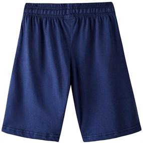 img 3 attached to Spring&Gege Boys Soft Cotton Knit Jersey Shorts, 2-Pack: Comfy and Stylish Bottoms for Boys