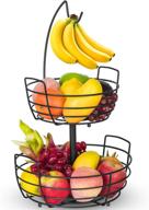 🍌 enhance your kitchen with auledio's stylish banana counter basket logo