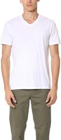 img 4 attached to 👕 Cotton Sleeve V Neck Men's T-Shirts & Tanks - Vince Favorite Clothing