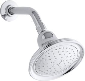 img 4 attached to 🚿 KOHLER Devonshire K-10391-AK-CP Polished Chrome Single-Faucet Katalyst Showerhead