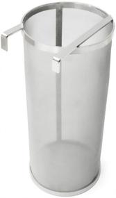 img 4 attached to 🍺 Top-rated Father's Day Gift: High-Quality 400 Micron Stainless Steel Home Brewing Hop Filter – Brew Perfect Beer with the Hop Spider (5.9' x 13.78')