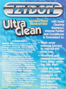 img 1 attached to Optimized Zydot Ultra Clean Shampoo