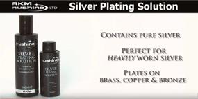 img 3 attached to 🔶 Nushine Silver Plating Solution 1.7 Oz - Permanently Plate Pure Silver & Revive Worn Silver, Brass, Copper, & Bronze (Eco-friendly Formula)