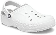 crocs baya lined clog: unisex shoes offering comfort & style logo