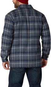 img 2 attached to 🧥 Hydroshield Men's Clothing: Dickies Sherpa Flannel Jacket in Shirts