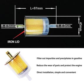 img 2 attached to 🔌 SEEBOO Универсальный насос для перекачки топлива с электропитанием 12V (3-6PSI) комплект для максимальной совместимости с транспортными средствами, лодками, карбюраторами, газонокосилками и генераторами, работающими от 12V.