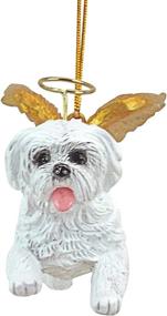 img 2 attached to 🐶 Maltese Holiday Angel Dog Ornaments for Christmas Tree - Celebrate Your Pooch with Honor