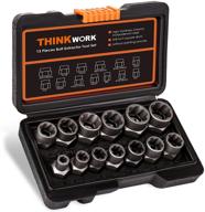 💪 thinkwork extractor stripped remover adapter: ultimate tool for effortless stripped screw extraction логотип