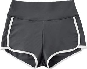 img 4 attached to 🍑 Gafeng Women's High Waist Scrunch Butt Shorts for Enhanced Booty Lift – Ruched Workout Yoga Running Short Leggings